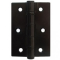 FROM THE ANVIL 91041 - BLACK BALL BEARING BUTT HINGE 3 X 2 INCH
