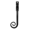 FROM THE ANVIL 20451 - BLACK DELUXE MONKEYTAIL  LOCKING ESPAG FASTENER - LEFT HAND
