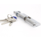 FROM THE ANVIL 90216 - SATIN CHROME 40/40 EURO CYLINDER / TURN KEYED TO DIFFER