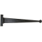 FROM THE ANVIL 33009 - BLACK T-HINGE WITH PENNY END 18 INCH