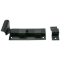 FROM THE ANVIL 33013 - BLACK STRAIGHT BOLT 4 INCH - INWARD OPENING