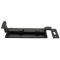 FROM THE ANVIL 33016 - BLACK CRANKED DOOR BOLT 6 INCH - OUTWARD OPENING