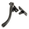FROM THE ANVIL 33023 - BLACK HANDMADE PEAR DROP LOCKING NIGHT VENT - LEFT HAND