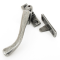 FROM THE ANVIL 33025 - PEWTER PATINA HANDMADE PEAR DROP LOCKING NIGHT VENT - LEFT HAND