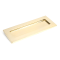 FROM THE ANVIL 33060 - POLISHED BRASS SMALL LETTER PLATE