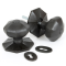 FROM THE ANVIL 33064 - BEESWAX OCTAGONAL MORTICE RIM KNOB SET