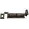 FROM THE ANVIL 33129 - BEESWAX 4 INCH CRANKED CUPBOARD BOLT - OUTWARD OPENING