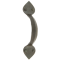 FROM THE ANVIL 33152 - BEESWAX GOTHIC D PULL HANDLE 6 INCH