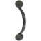 FROM THE ANVIL 33167 - BEESWAX BEAN D PULL HANDLE 8 INCH