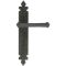 FROM THE ANVIL 33171 - BEESWAX TUDOR LEVER LATCH ON BACKPLATE SET