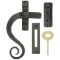 FROM THE ANVIL 33211 - BEESWAX MONKEYTAIL LOCKING WINDOW FASTENER - LEFT HAND