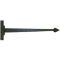 FROM THE ANVIL 33233 - BLACK BARN DOOR T-HINGE 36 INCH