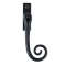 FROM THE ANVIL 33242 - BLACK SLIM MONKEYTAIL  LOCKING ESPAG FASTENER - RIGHT HAND