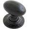 FROM THE ANVIL 33251 - BLACK OVAL MORTICE RIM KNOB SET
