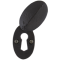 FROM THE ANVIL 33254 - BLACK OVAL ESCUTCHEON PLATE AND COVER