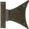 FROM THE ANVIL 33259 - BEESWAX HALF BUTTERLY HINGE 3.25 X 3.25 INCH