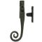 FROM THE ANVIL 33267 - BEESWAX MONKEYTAIL LOCKING CASEMENT FASTENER WITH NIGHT VENT - LEFT HAND
