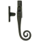 FROM THE ANVIL 33268 - BEESWAX MONKEYTAIL LOCKING CASEMENT FASTENER WITH NIGHT VENT - RIGHT HAND
