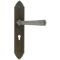 FROM THE ANVIL 33271 - BEESWAX GOTHIC LEVER LOCK ON BACKPLATE SET