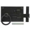 FROM THE ANVIL 33294 - BLACK COTTAGE LATCH - LEFT HAND