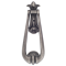 FROM THE ANVIL 33610 - ANTIQUE PEWTER LOOP DOOR KNOCKER