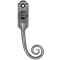 FROM THE ANVIL 33621 - PEWTER PATINA MONKEYTAIL LOCKING ESPAG FASTENER - RIGHT HAND