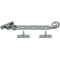 FROM THE ANVIL 33630 - PEWTER PATINA MONKEYTAIL CASEMENT STAY 203MM