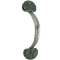 FROM THE ANVIL 33647 - PEWTER PATINA BEAN D PULL HANDLE 8 INCH
