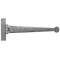 FROM THE ANVIL 33652 - PEWTER PATINA T-HINGE PENNY END 12 INCH