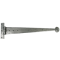 FROM THE ANVIL 33655 - PEWTER PATINA T-HINGE PENNY END 22 INCH