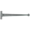 FROM THE ANVIL 33656 - PEWTER PATINA T-HINGE PENNY END 18 INCH