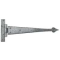 FROM THE ANVIL 33657 - PEWTER PATINA ARROW HEAD HINGE 12 INCH