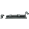 FROM THE ANVIL 33663 - PEWTER PATINA STRAIGHT DOOR BOLT - 6 INCH INWARD OPENING
