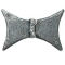 FROM THE ANVIL 33687 - PEWTER PATINA BUTTERFLY HINGE 3 INCH