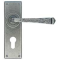 FROM THE ANVIL 33703 - PEWTER PATINA AVON EURO LOCK ON BACKPLATE SET
