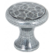 FROM THE ANVIL 33705 - PEWTER PATINA BEATEN CUPBOARD KNOB 20MM