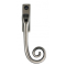 FROM THE ANVIL 33728 - ANTIQUE PEWTER SLIM MONKEYTAIL  LOCKING ESPAG FASTENER - RIGHT HAND