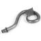 FROM THE ANVIL 33733 - PEWTER LEAF CURTAIN FINIAL (PAIR)
