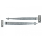 FROM THE ANVIL 33742 - PEWTER 24 INCH HOOK & BAND HINGE (PAIR)