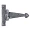 FROM THE ANVIL 33774 - PEWTER PATINA ARROW HEAD HINGE 4 INCH