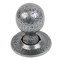 FROM THE ANVIL 33778 - PEWTER ROUND MORTICE RIM KNOB SET