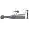 FROM THE ANVIL 33779 - PEWTER PATINA LATCH SET ONLY