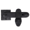 FROM THE ANVIL 33818 - TRADITIONAL BLACK PRIVACY LATCH SET