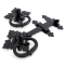 FROM THE ANVIL 33819 - BLACK SHAKESPEARE LATCH SET