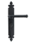 FROM THE ANVIL 33828 - BLACK TUDOR LEVER BATHROOM SET