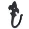 FROM THE ANVIL 33834 - TRADITIONAL BLACK FLEUR DE LYS HOOK