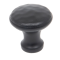 FROM THE ANVIL 33840 - BLACK BEATEN CUPBOARD KNOB 20MM
