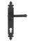FROM THE ANVIL 33854 - BEESWAX TUDOR ESPAG LEVER ON EURO LOCK BACKPLATE - 92MM CENTRES