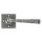 FROM THE ANVIL 33874 - PEWTER AVON LEVER ON ROSE SET UNSPRUNG