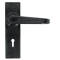 FROM THE ANVIL 33877 - BLACK DELUXE LEVER LOCK SET